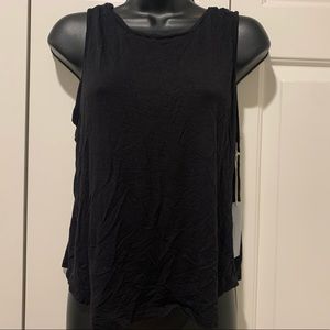 ⭐️ bundle sale ⭐️
 NWT Black active top with open back size medium